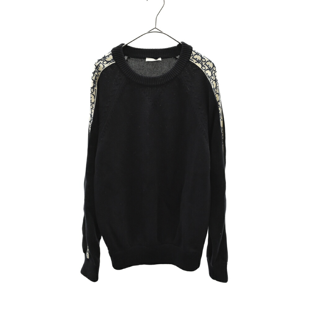 DIOR OBLIQUE SIDE LINE CREWNECK ニット