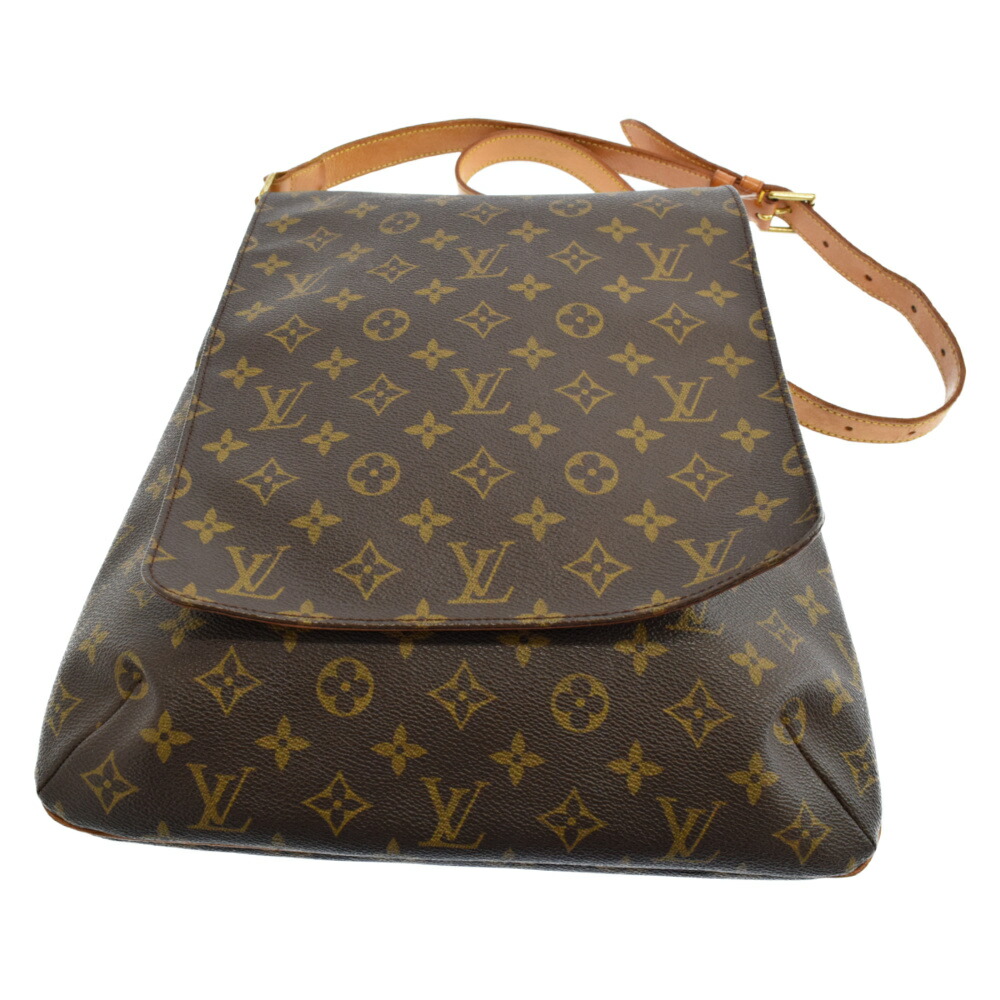 LOUIS VUITTON(ルイヴィトン)モノグラム ミュゼット サルサ ショート ショルダーバッグ ブラウン M51258