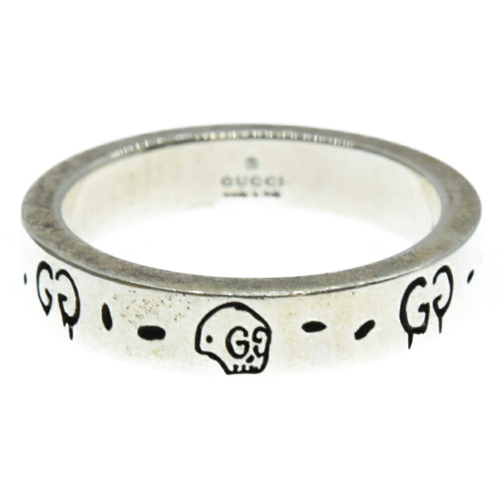 GUCCI(グッチ)ゴーストスカルリング シルバー 12号