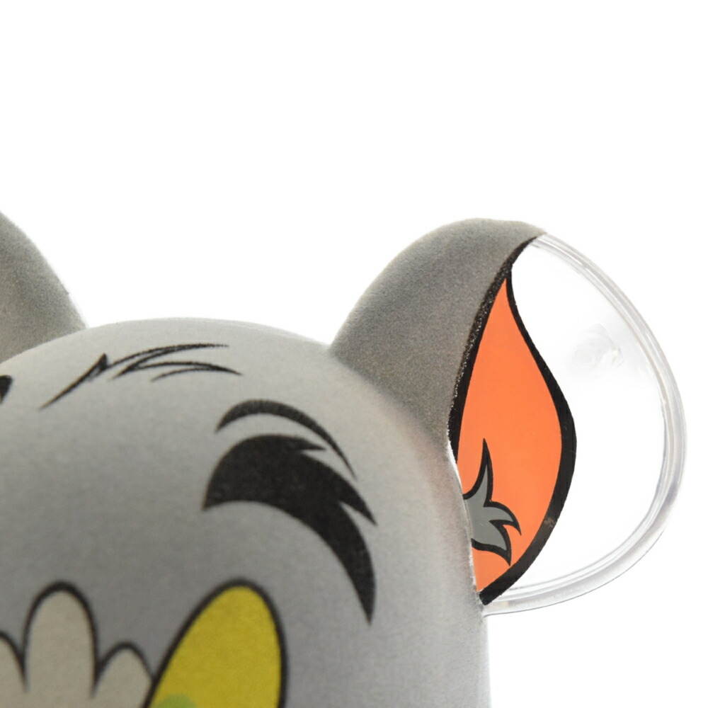 MEDICOM TOY 400% BE@RBRICK FLOCKY TOM TOMJERRY VER.100% グレー トムとジェリー フィギュア  メディコムトイ 人形 安全Shopping メディコムトイ