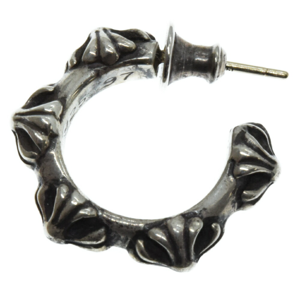 クロムハーツCHROME HEARTS□クロスバンドフープピアス delex.am