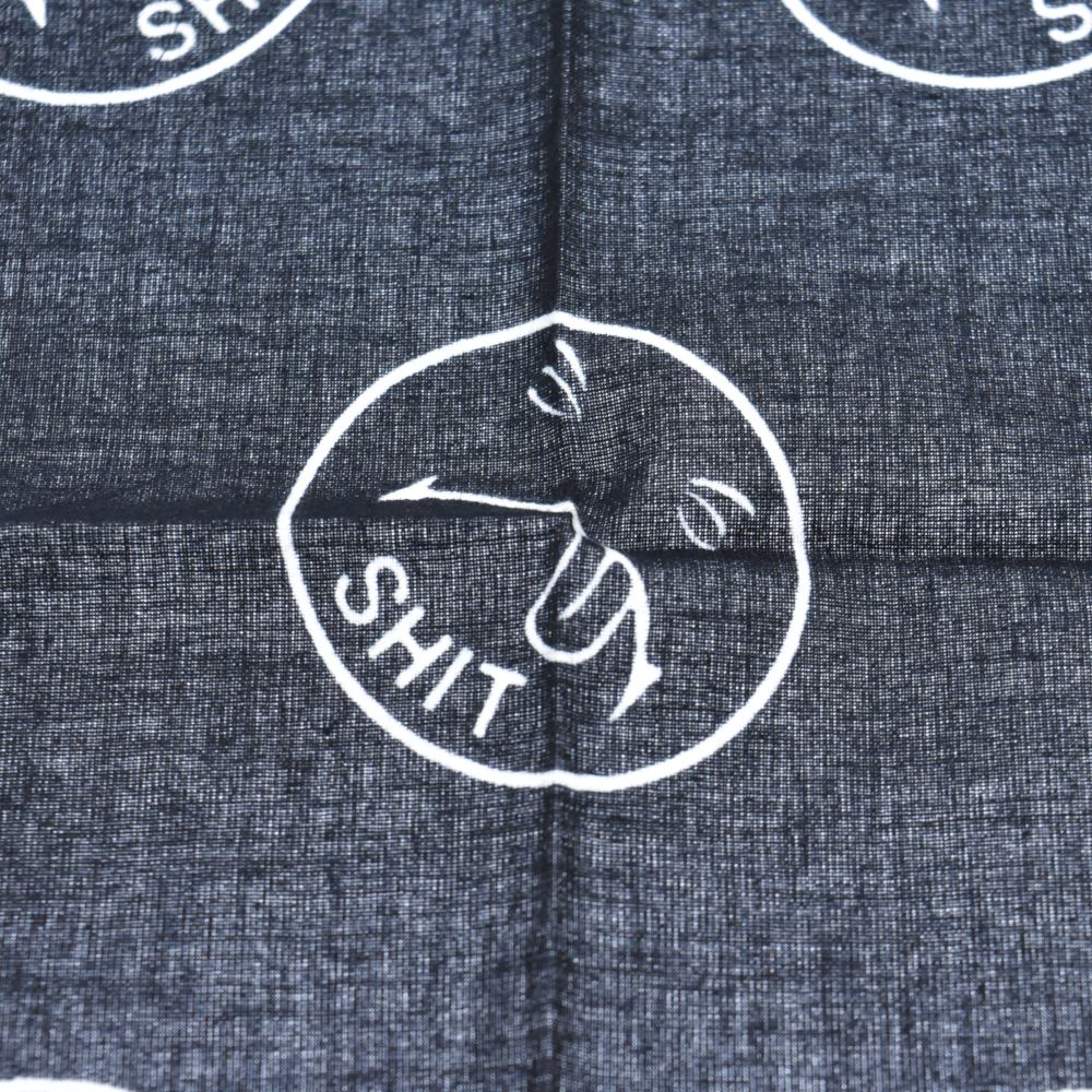 SUPREME(シュプリーム)17AWSHITBANDANAバンダナスカーフブラック【中古】【程度SA】【カラーブラック】【オンライン限定商品】