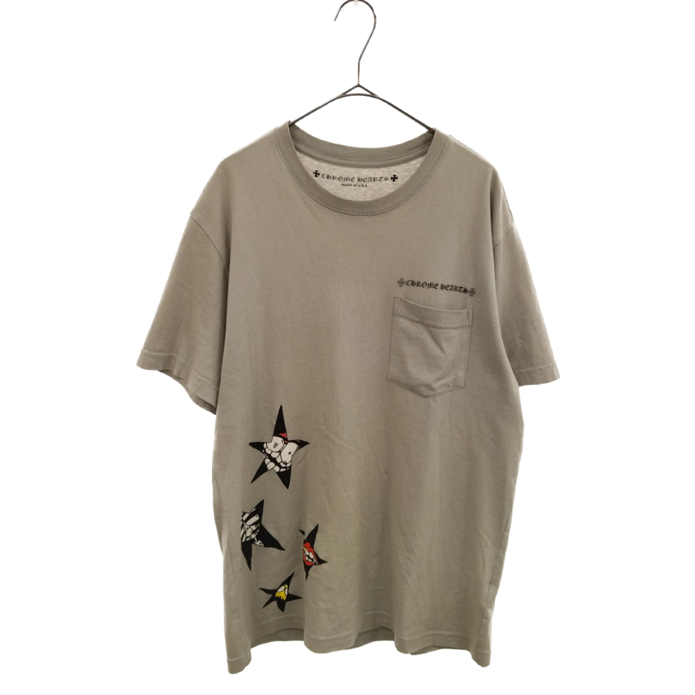 輝い CHROME HEARTS クロムハーツ サイズ:M PPO SUGGEST SPACE GRY T