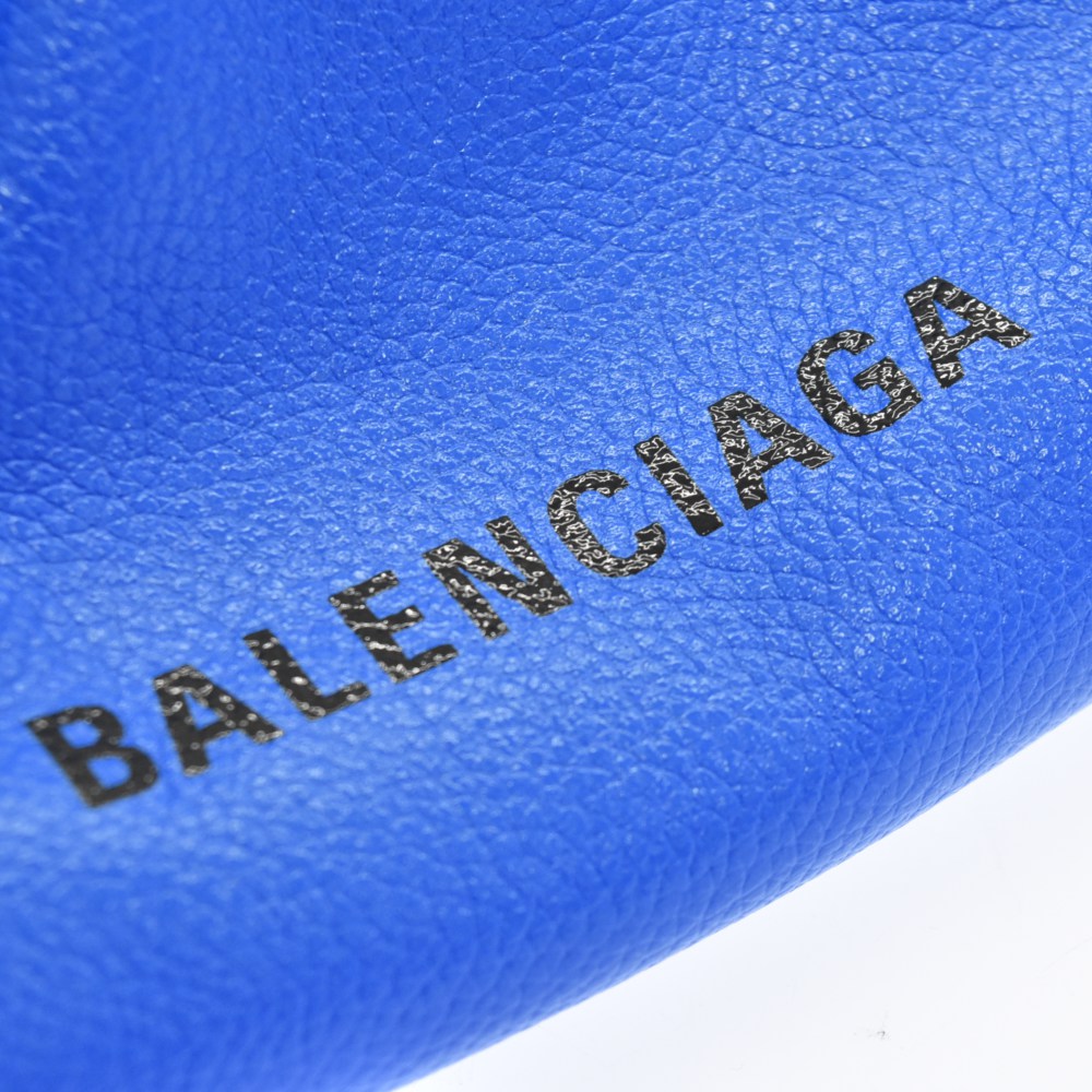 BALENCIAGA バレンシアガ クラッチバッグ ブルー 青 kanfa720.com