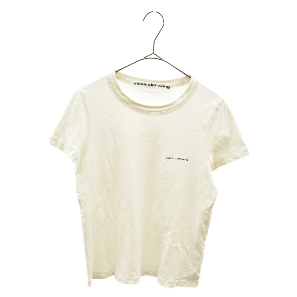ALEXANDER WANG(アレキサンダーワン) サイズ:XS LOGO PRINT MINI TEE ロゴプリント ミニTシャツ ホワイト【中古】【程度B】【カラーホワイト】【オンライン限定商品】★SALE対象★|ブランド買取・販売 BRING ALEXANDER WANG(アレキサンダーワン) サイズ:XS LOGO PRINT MINI TEE ロゴプリント ミニTシャツ ホワイト【中古】【程度B】【カラーホワイト】【オンライン限定商品】★SALE対象★|ブランド買取・販売 BRING