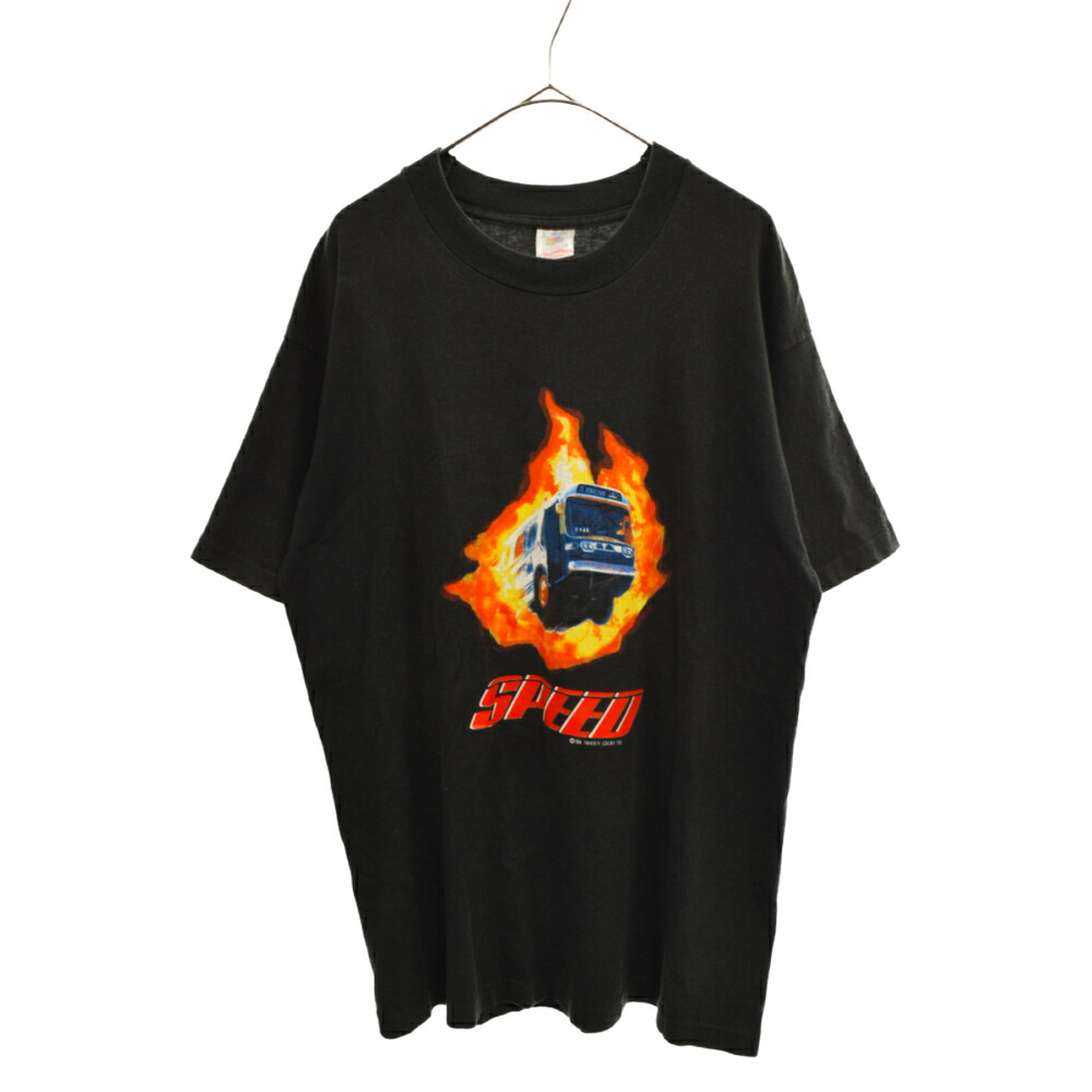 VINTAGE(ヴィンテージ) サイズ:L 90s SPEED スピード ムービーTシャツ 映画 1994年  ブラック【中古】【程度B】【カラーブラック】【取扱店舗原宿】 | ブランド買取・販売　BRING