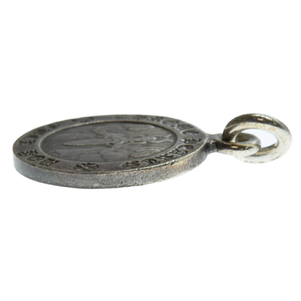 CHROMEHEARTS(クロムハーツ)CHRMANGLMDL/エンジェルメダルチャームV1/シルバーネックレストップ【中古】【程度A】【カラーシルバー】【取扱店舗OneStyle原宿店】