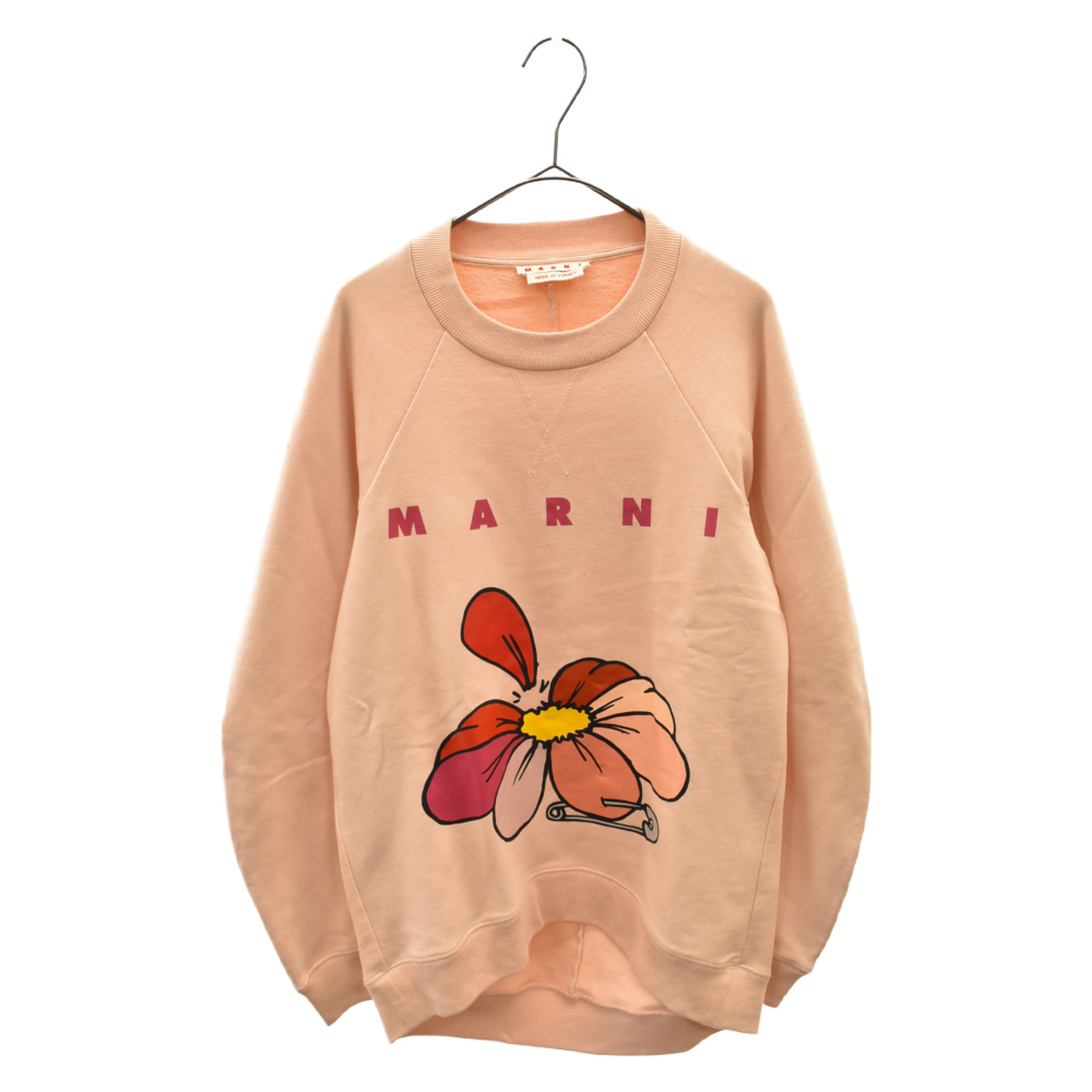 美品 MARNI マルニ 大人可愛い ダスティピンク ワンピース M～Lサイズ