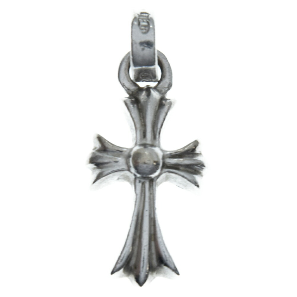 CHROMEHEARTS(クロムハーツ)18KWGCRSBBYFATP/DMND/ベイビーファットPAVEダイヤ/チャームホワイトゴールドネックレストップ【中古】【程度A】【カラーゴールド】【取扱店舗名古屋】
