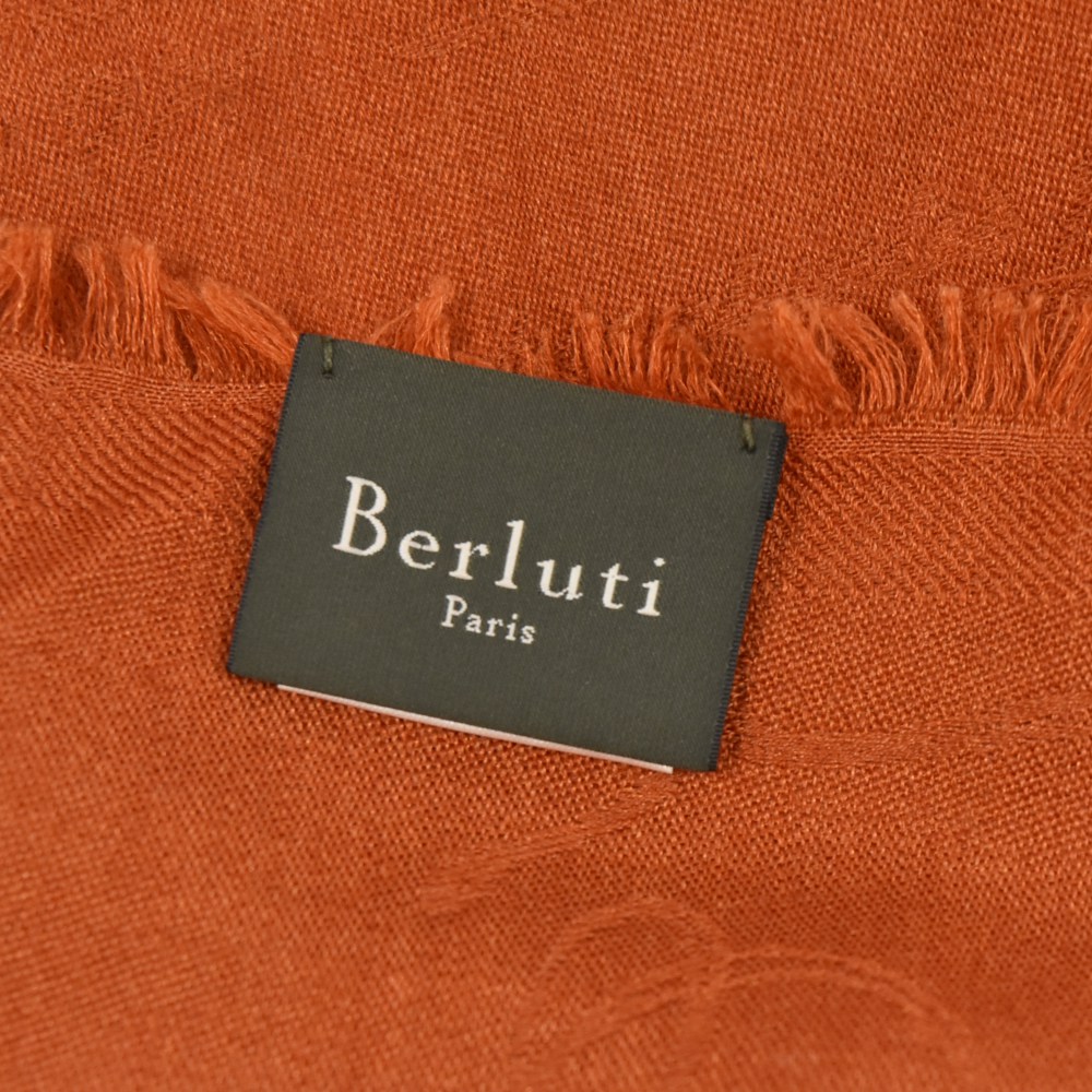 木造 Berluti ベルルッティストール 【オレンジ】 | ochge.org