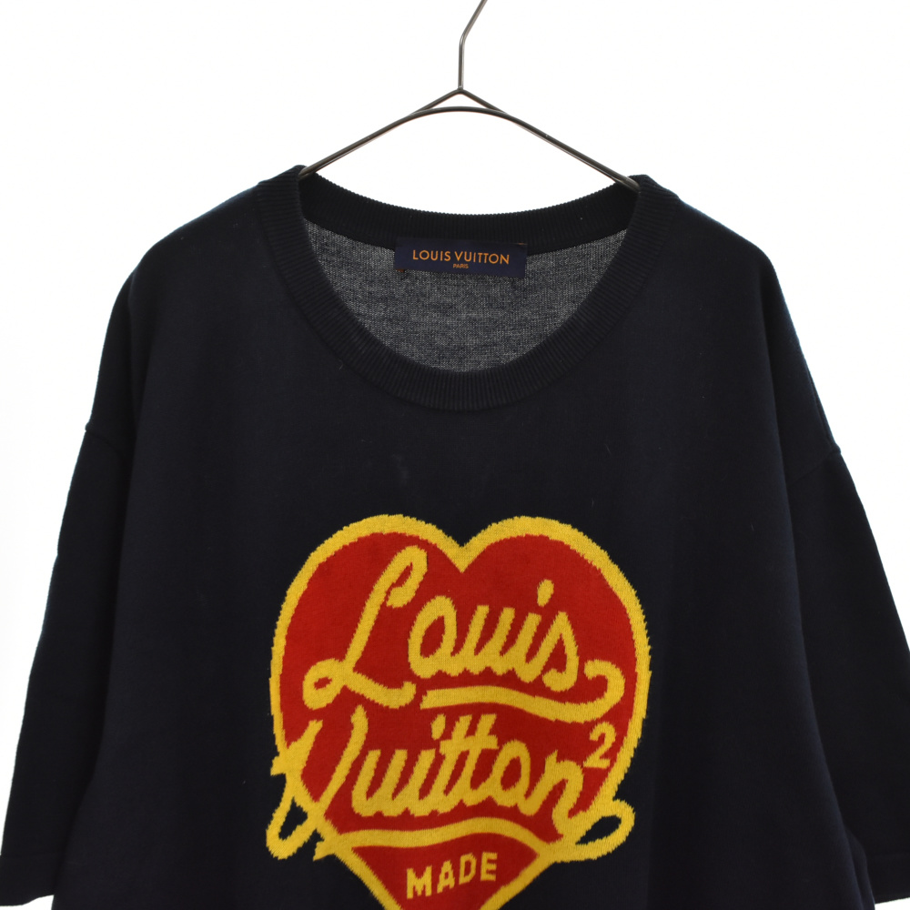 LOUIS VUITTON(ルイヴィトン) サイズ:4L コットンニットTシャツ ×NIGO