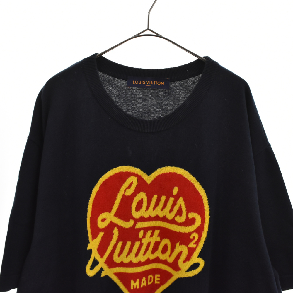 最新情報 Tシャツ ルイヴィトン VUITTON LOUIS コットンニット ルイ