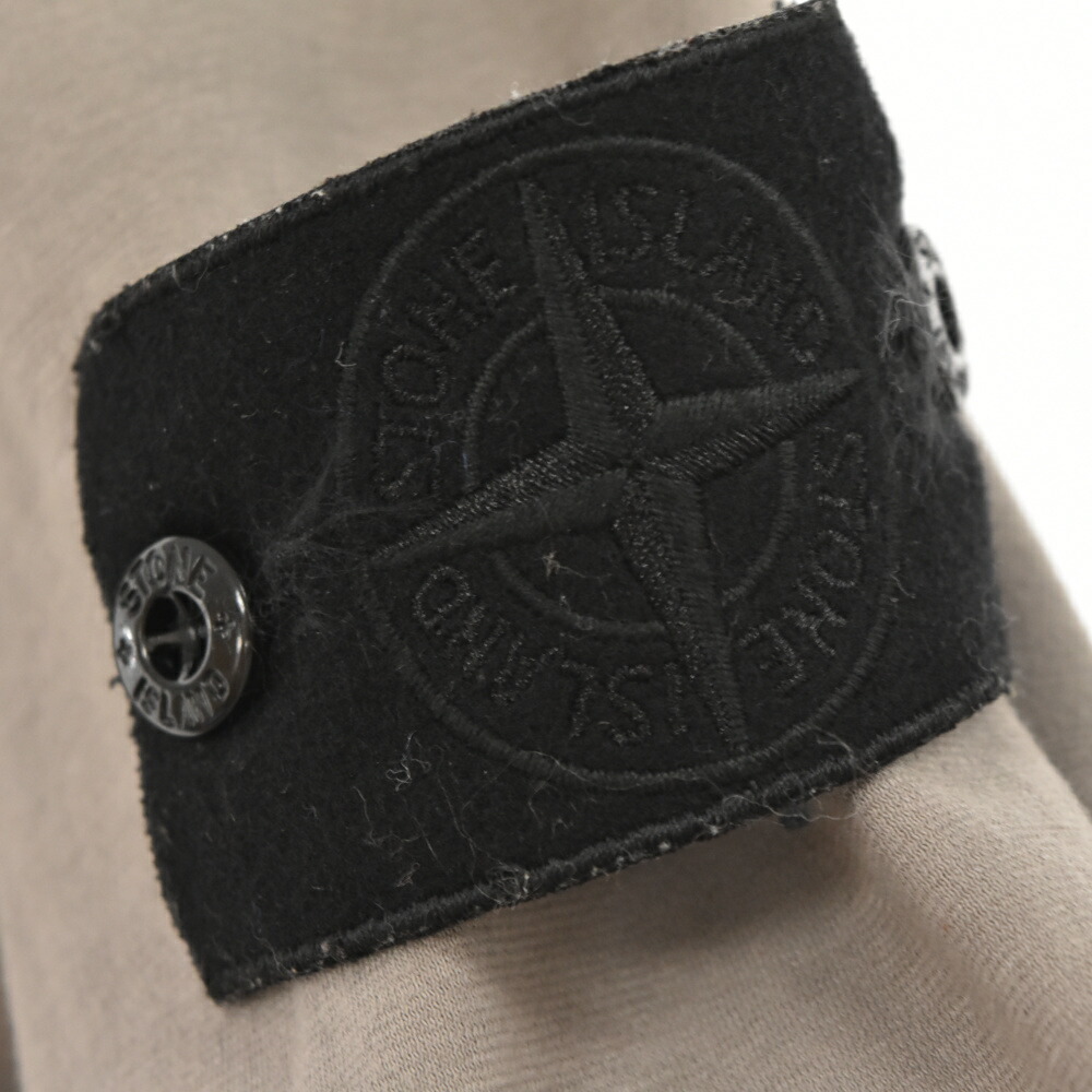 シャドウ STONE ISLAND(ストーンアイランド) Shadow Jersey-R Light 3L Softshell Coat 651970212 シャドウ ライト ソフトシェルコート ジップアップロングジャケット グレー：ブランド買取・販売　BRING ポリウレタ
