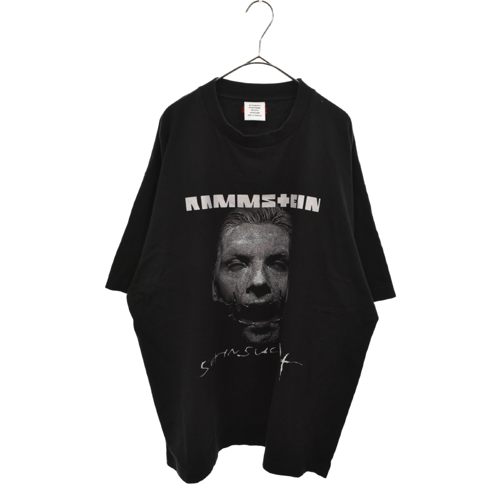 SALE／76%OFF】 VETEMENTS ヴェトモン サイズ:S 17AW RAMMSTEIN