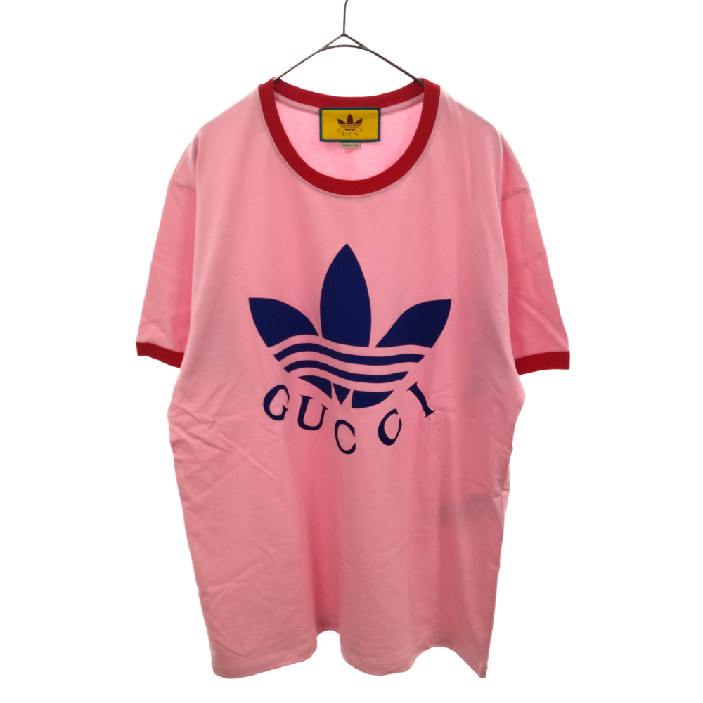 新品】GUCCI × adidas Tシャツ Sサイズ グッチ アディダス-