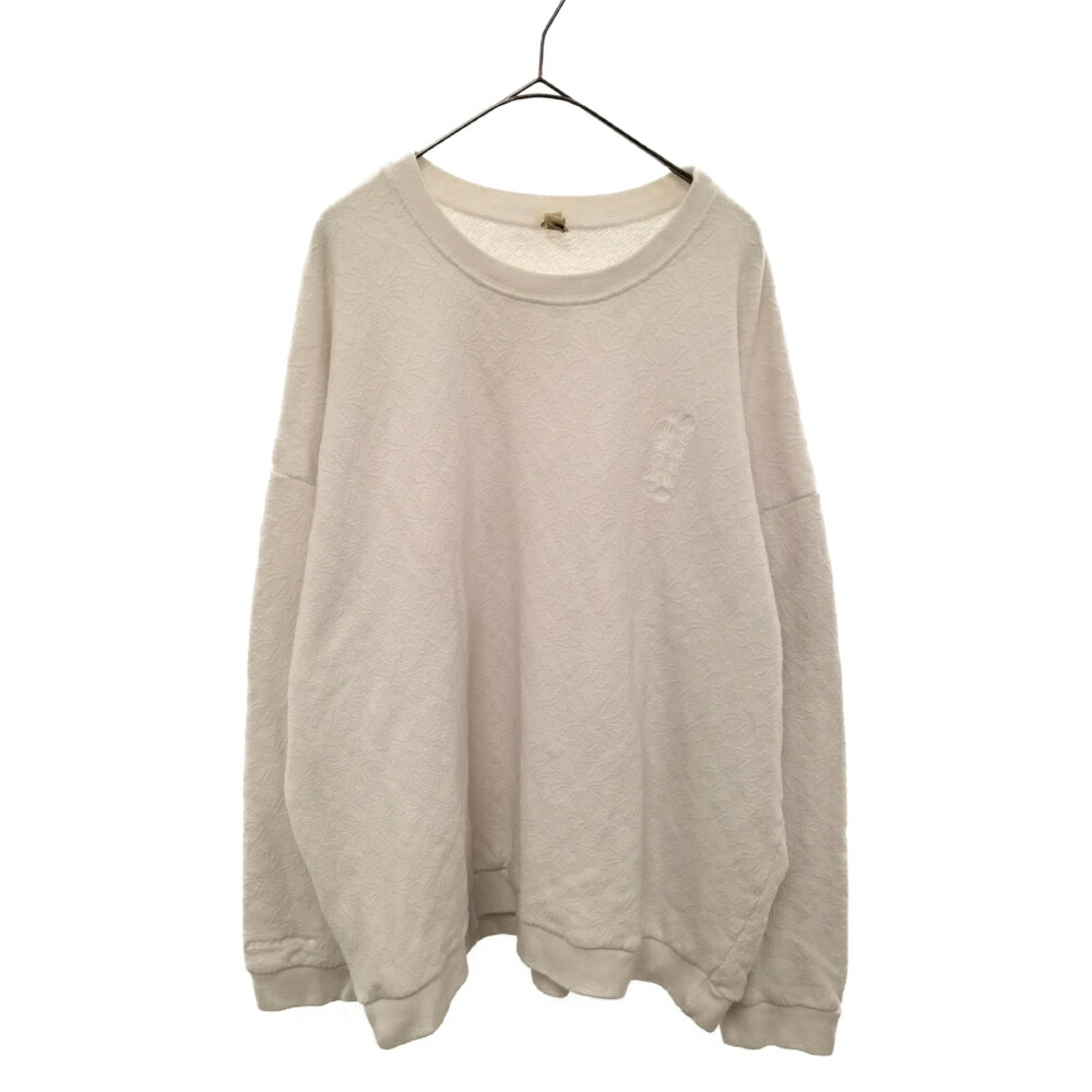クロムハーツ Chrome Hearts HD PLVR GYN U PAPER JAM サイズ:XL ラベル付きクロスパッチプルオーバーパーカー 中古 OM10