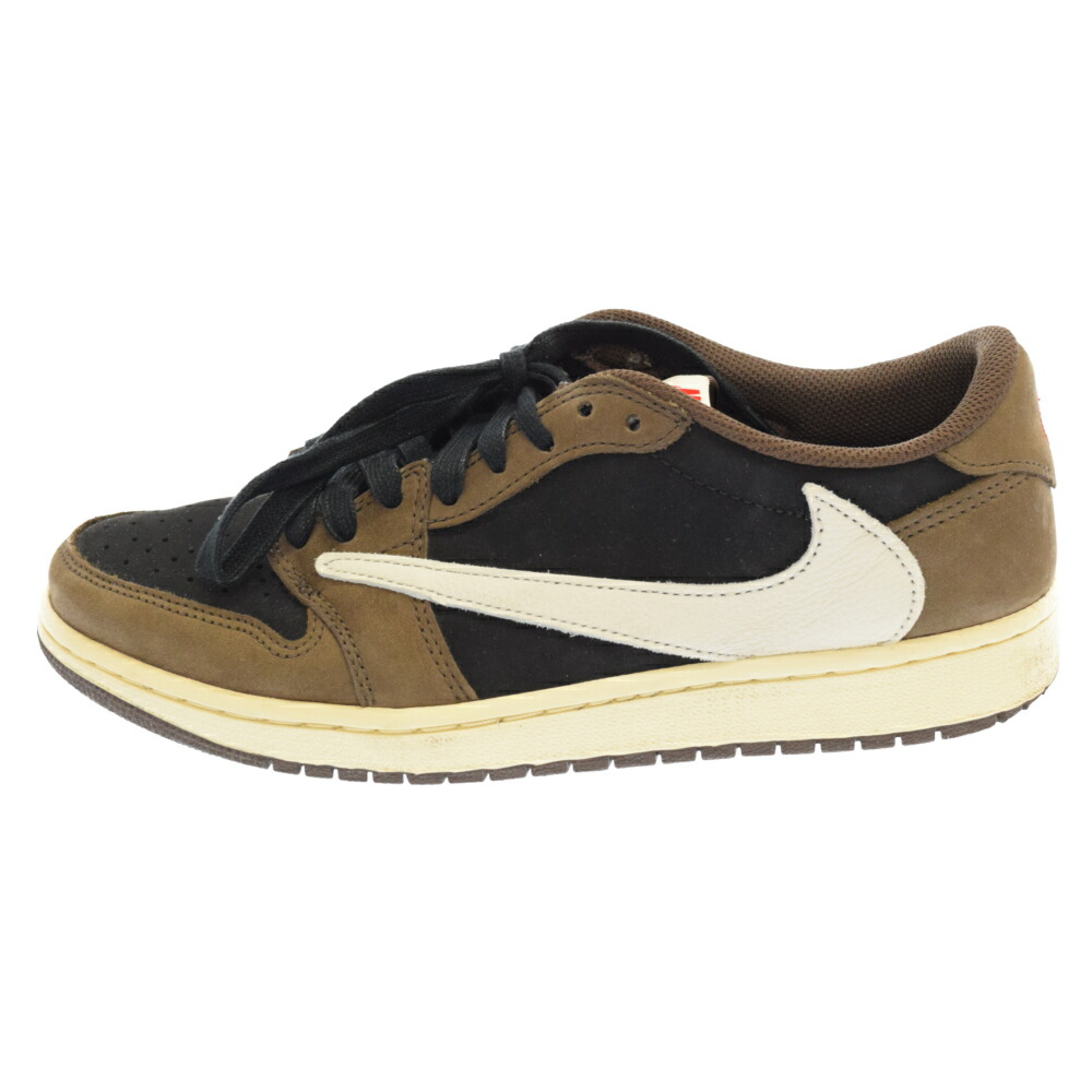 正規通販 NIKE ナイキ サイズ:27.5cm ×TRAVIS SCOTT AIR JORDAN 1 LOW