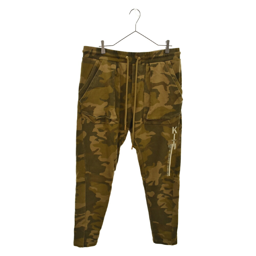 2021新作モデル KITH キス サイズ:L Woodland Camo Bennett Pant