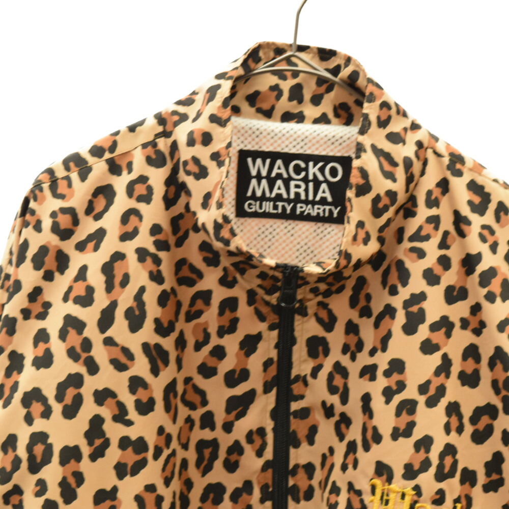 wackomaria blackeyepatch レオパード柄トラックJKT S smcint.com