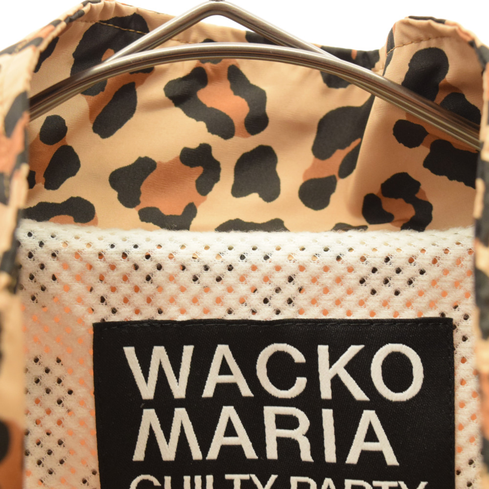 WACKO MARIA(ワコマリア) サイズ:S LEOPARD TRACK JACKET レオパード