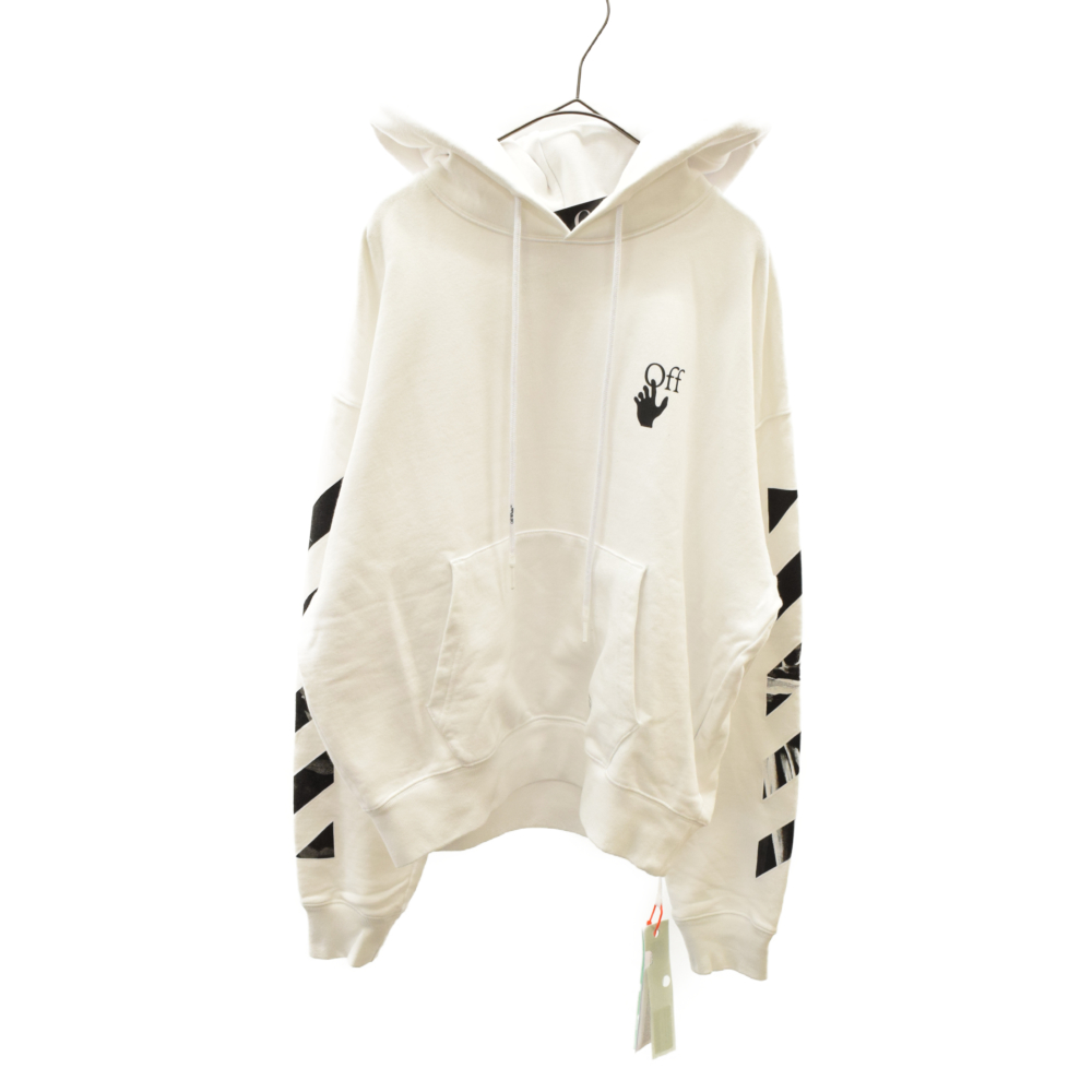 SALE最新作】 新品Off-White オフホワイト スウェットプルオーバー