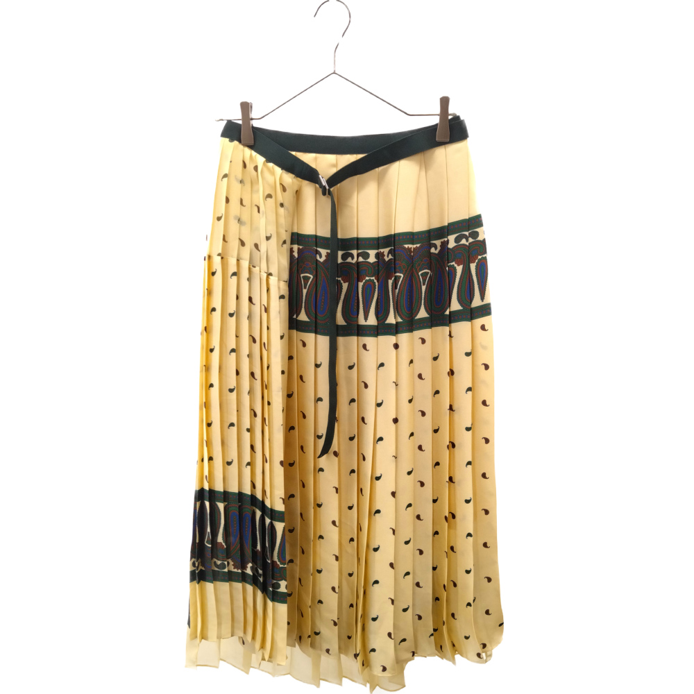 品質が完璧 Sacai sacaiのペイズリー柄スカート スカート - www