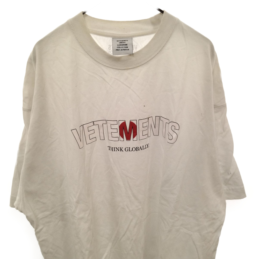 VETEMENTS(ヴェトモン) サイズ:S 21AW JAPAN LOGO T-shirt ロゴ