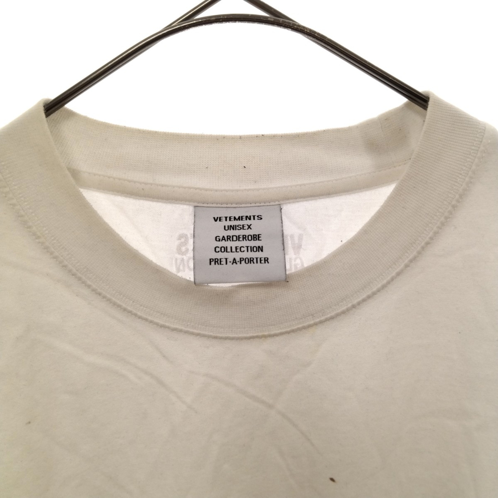 VETEMENTS(ヴェトモン) サイズ:S 21AW JAPAN LOGO T-shirt ロゴ