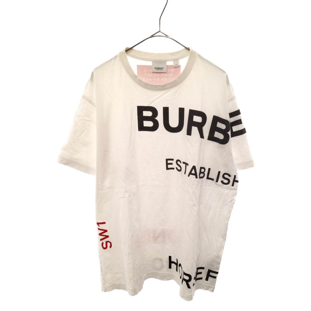 Mサイズ Burberry バーバリー ロゴ コットンTシャツ Tシャツ