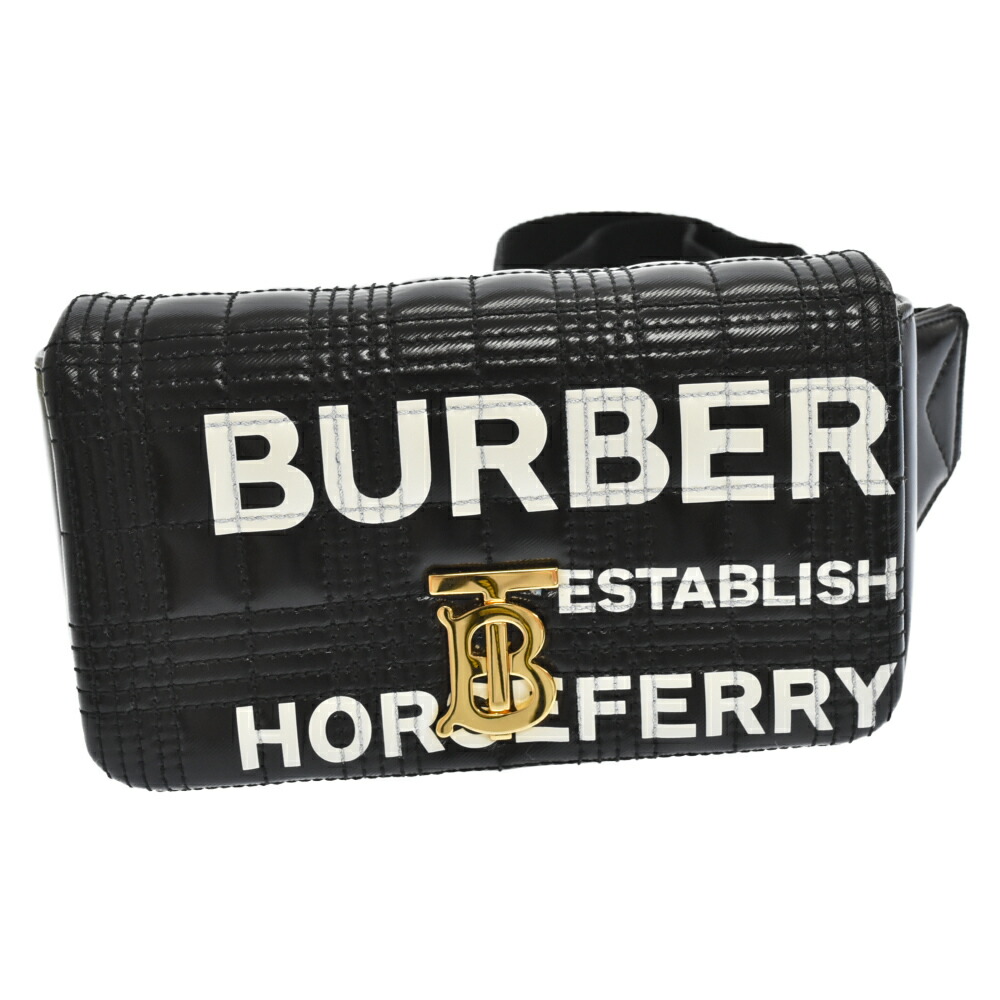 最大48%OFFクーポン BURBERRY バーバリー Lola Belt Bag 8032204 TBロゴ ウエストバッグ ホース