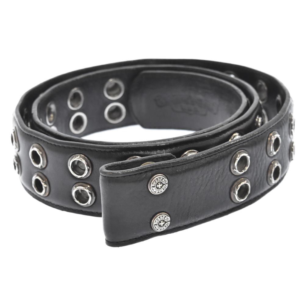 56%OFF!】 CHROME HEARTS クロムハーツ サイズ:34 グロメットレザー