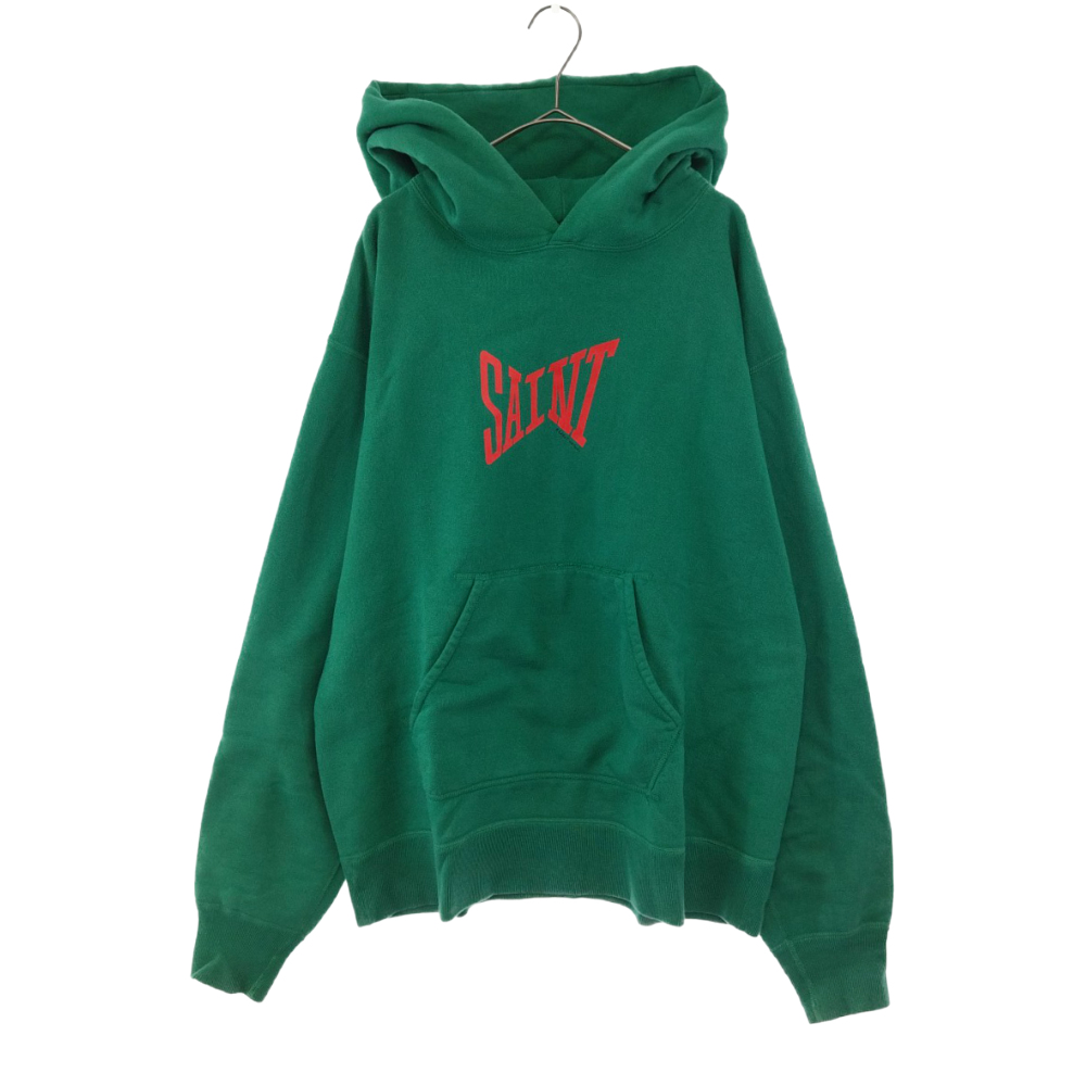 本物新品保証】 SAINT MICHAEL 2022SS HOODIE LOGO ロゴパーカー