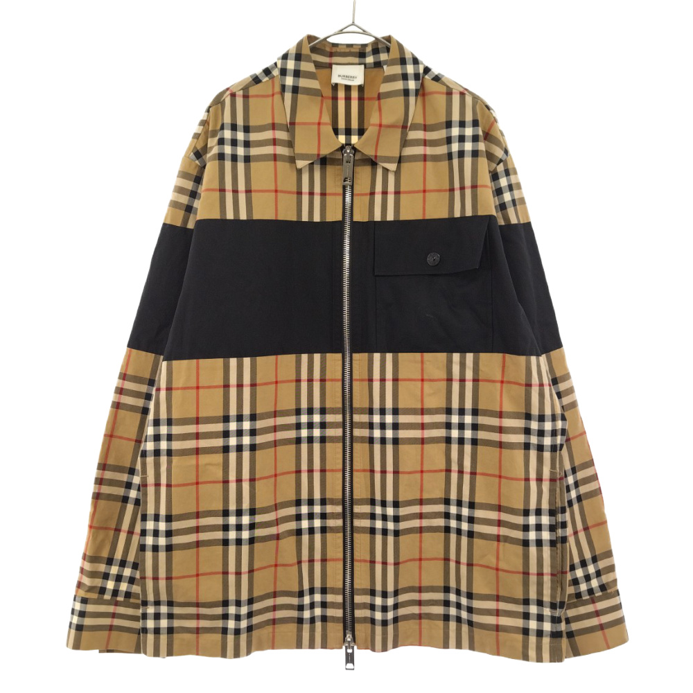 新規購入 BURBERRY バーバリー サイズ:M Checked Swing Top Jacket