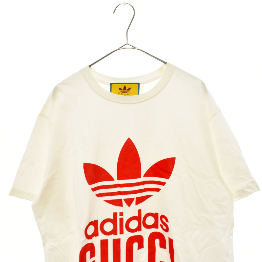 GUCCI(グッチ) サイズ:S × ホワイト 半袖Tシャツ フロントプリント