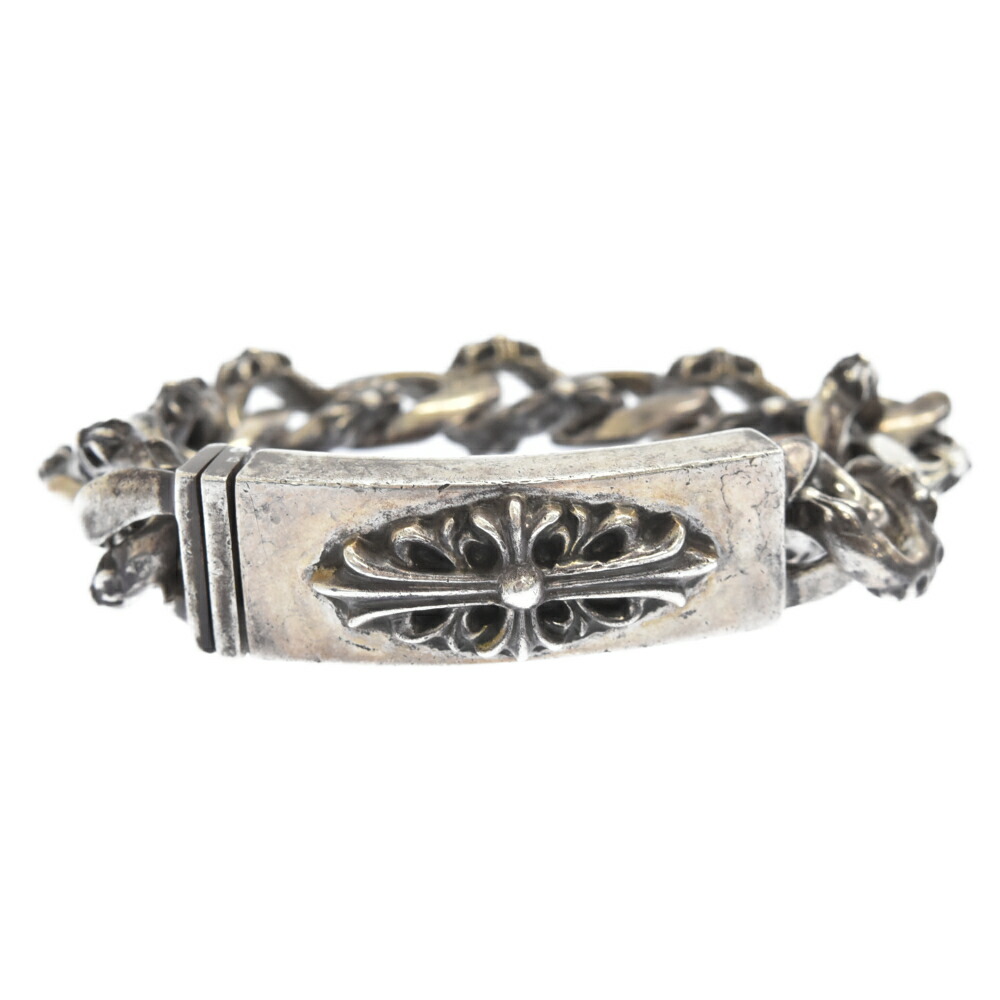 楽天市場】CHROME HEARTS(クロムハーツ) サイズ:13LINK ID FLORAL CRS 
