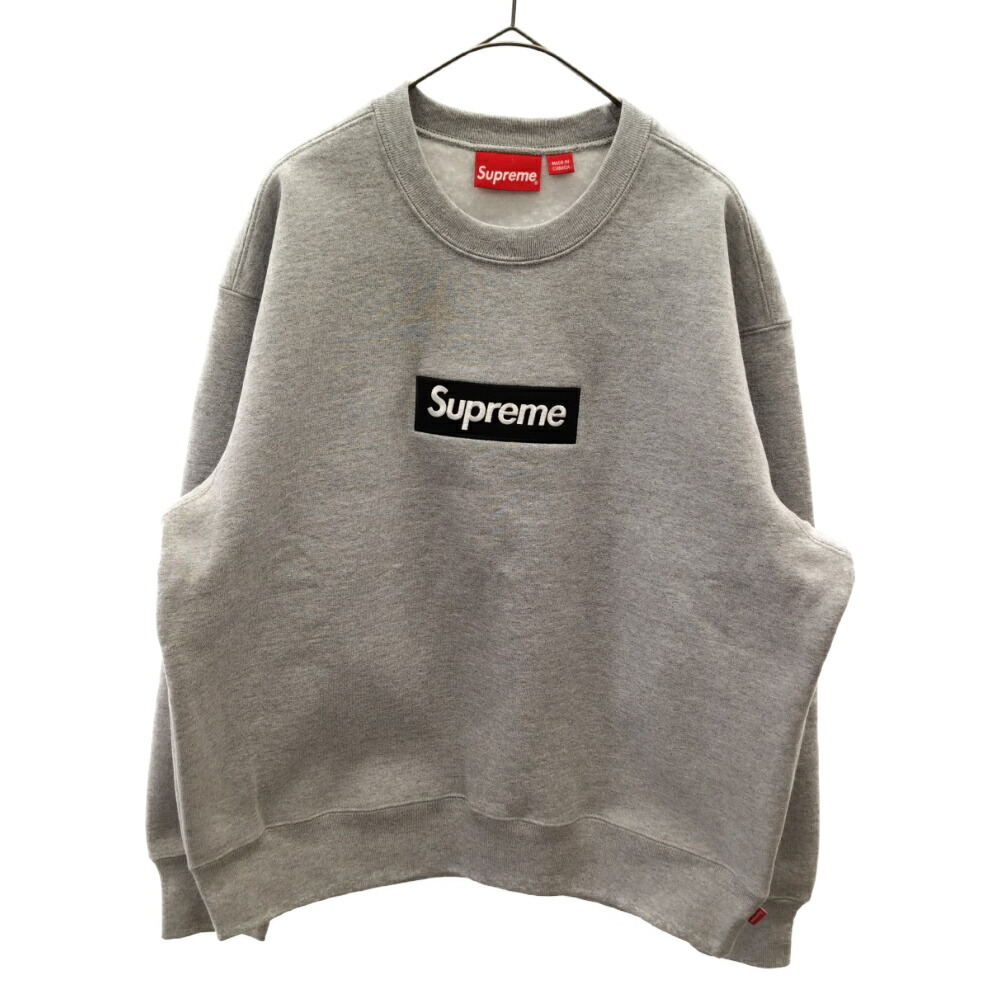 人気満点 【一番人気！完売品】SUPREME BOX LOGO Crewneck 22aw