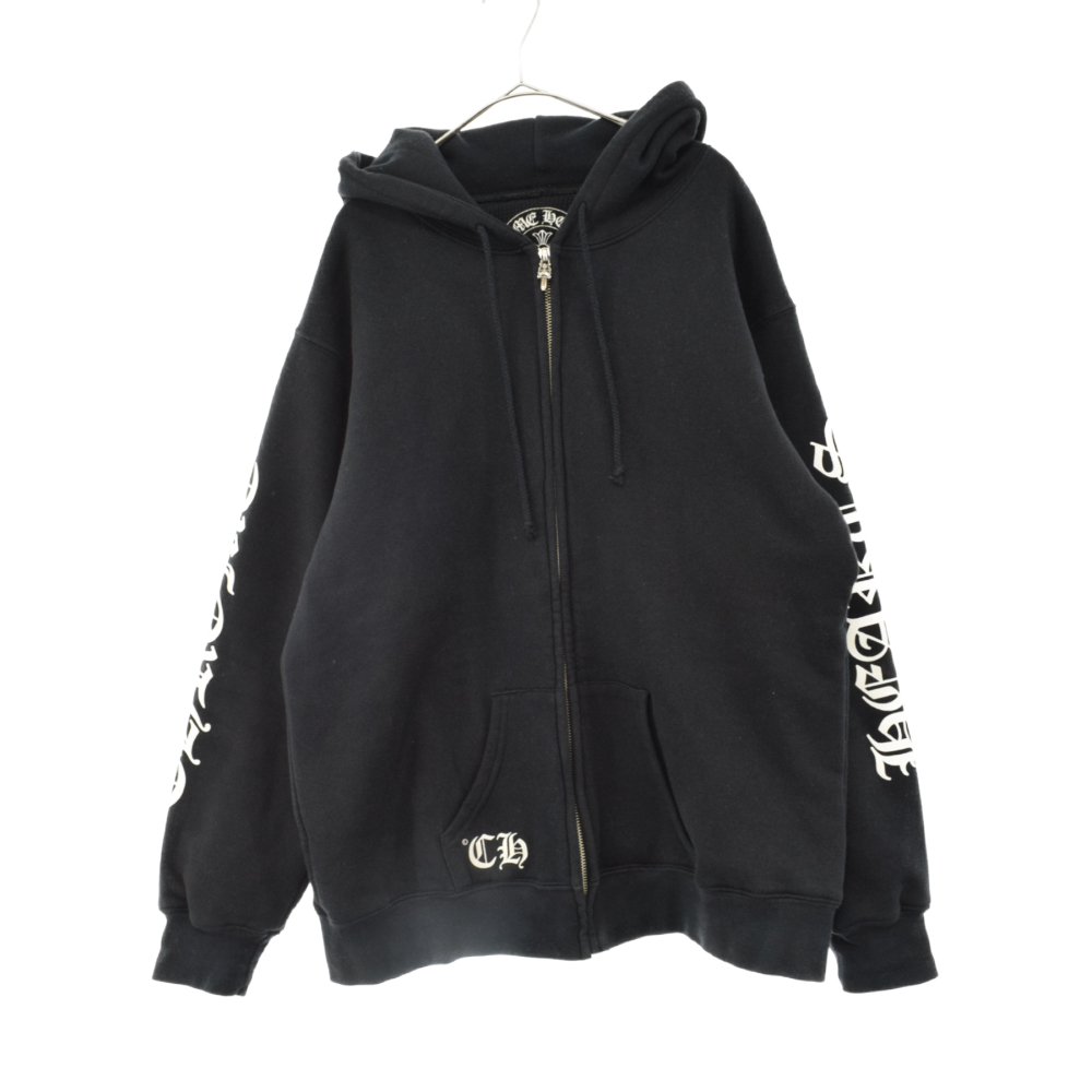 安売り CHROME HEARTS クロムハーツ サイズ:L THRML HD ZIP 裏地