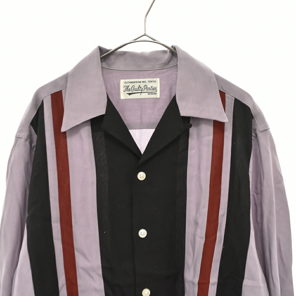 倉庫 22AW ワコマリア TWO-TONE 50'S SHIRT TYPE-3 asakusa.sub.jp