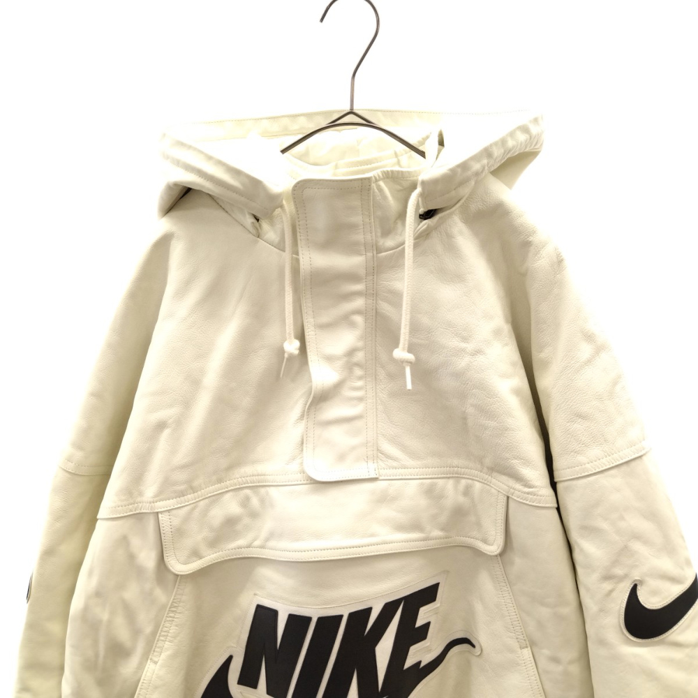 SUPREME(シュプリーム) サイズ:L 19AW ×NIKE ANORAK ナイキ ホワイト