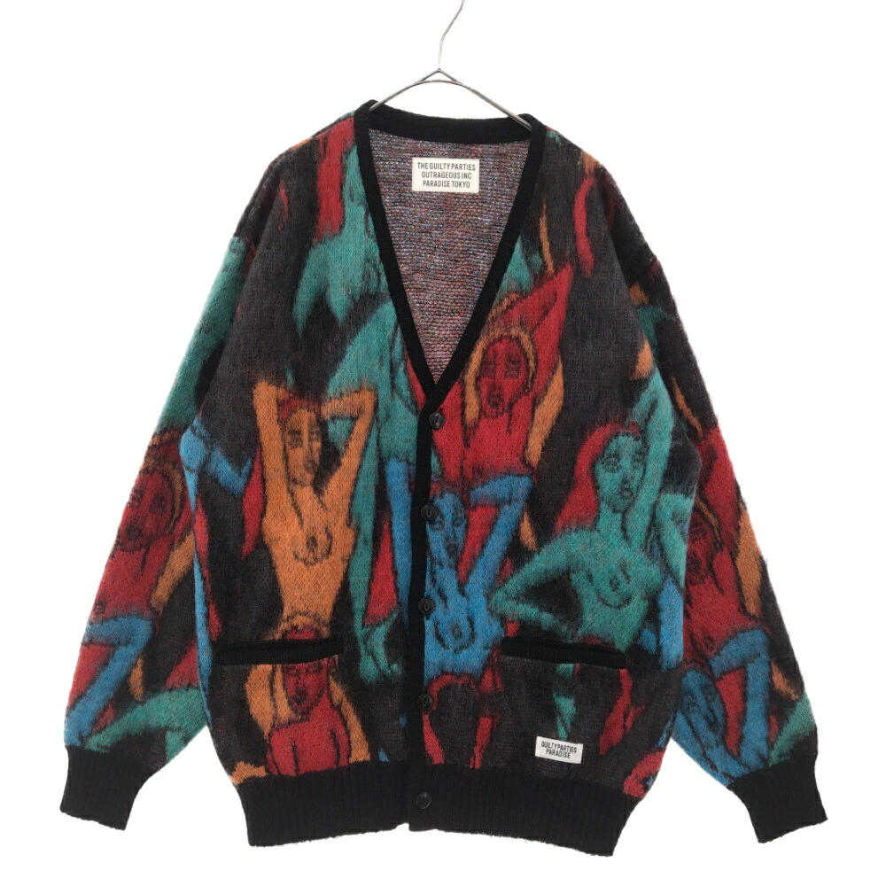 22aw ワコマリア カーディガン wacko maria L モヘア