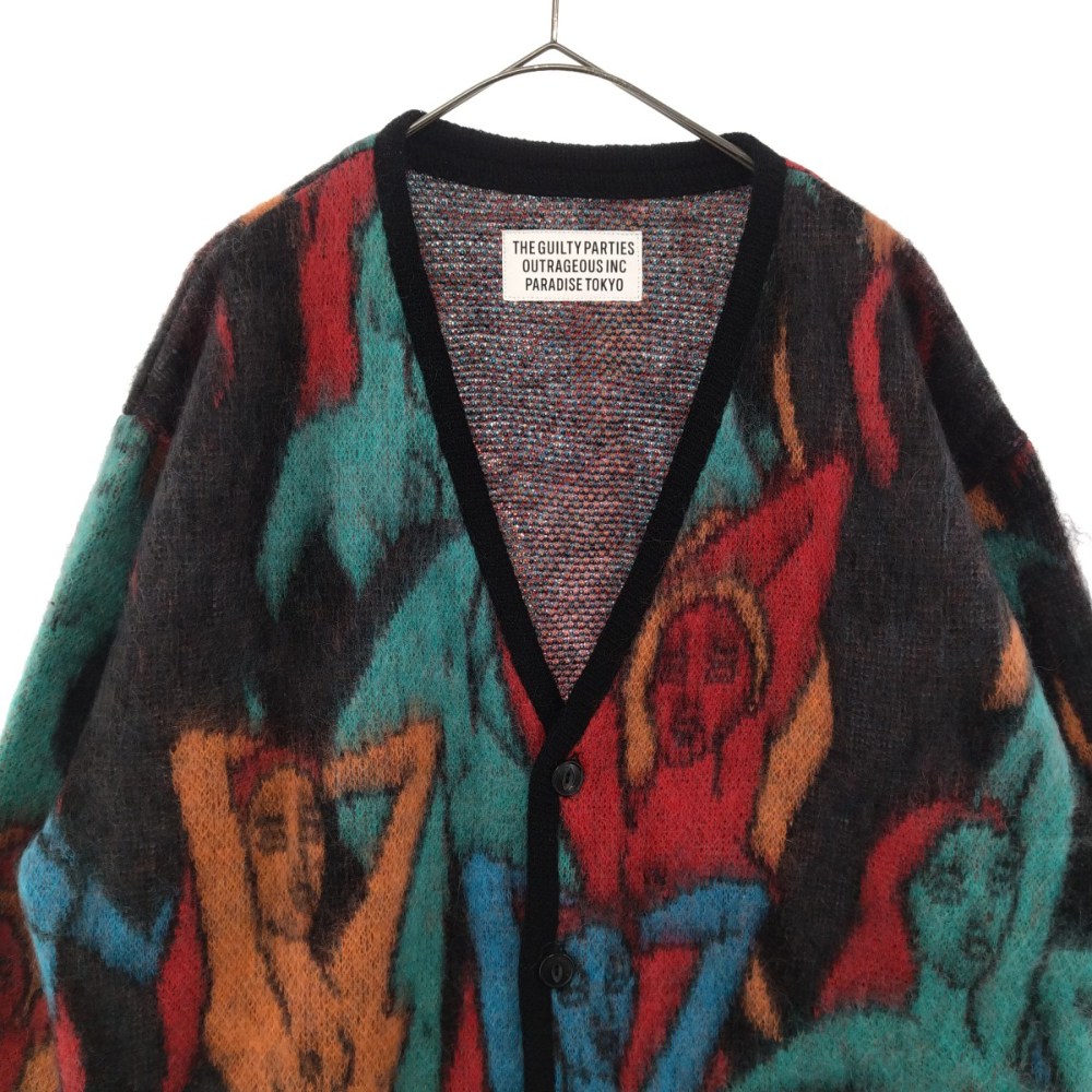 22aw ワコマリア カーディガン wacko maria L モヘア