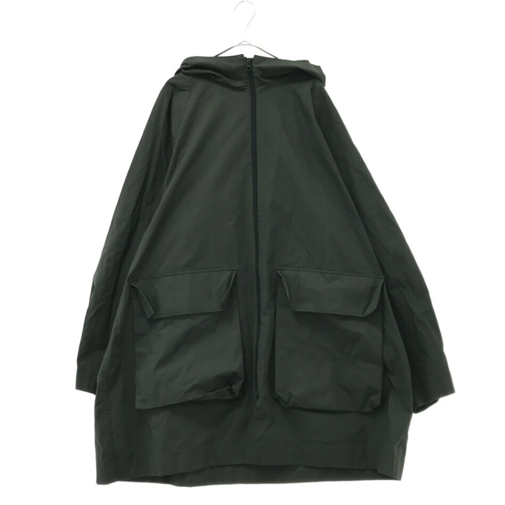 ATONエイトンCOTTON NYLON OXFORD HOODED COAT-