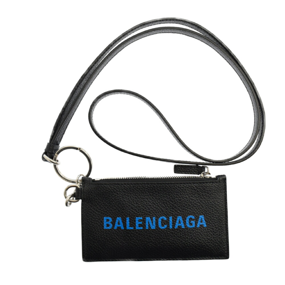 BALENCIAGA(バレンシアガ) CASH キーリング付ネックストラップ カード