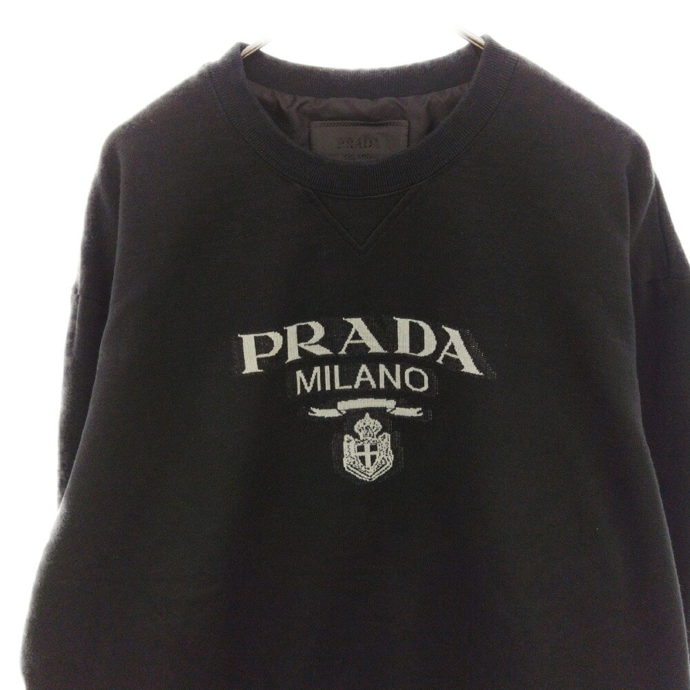 最安値!☆100%本物保証☆PRADA 三角ロゴ スウェットシャツ 2色