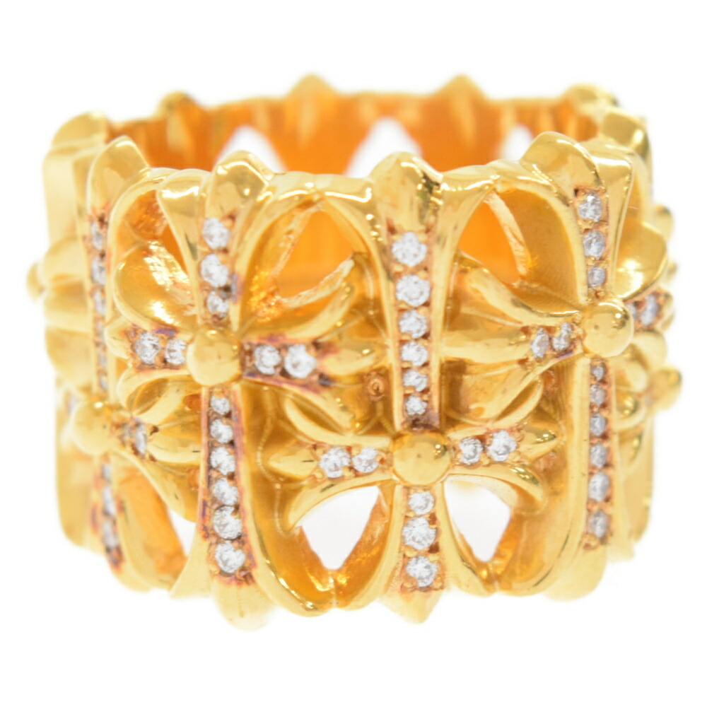 超美品の CHROME HEARTS クロムハーツ サイズ:24.0号 22K CEMETERY P D 