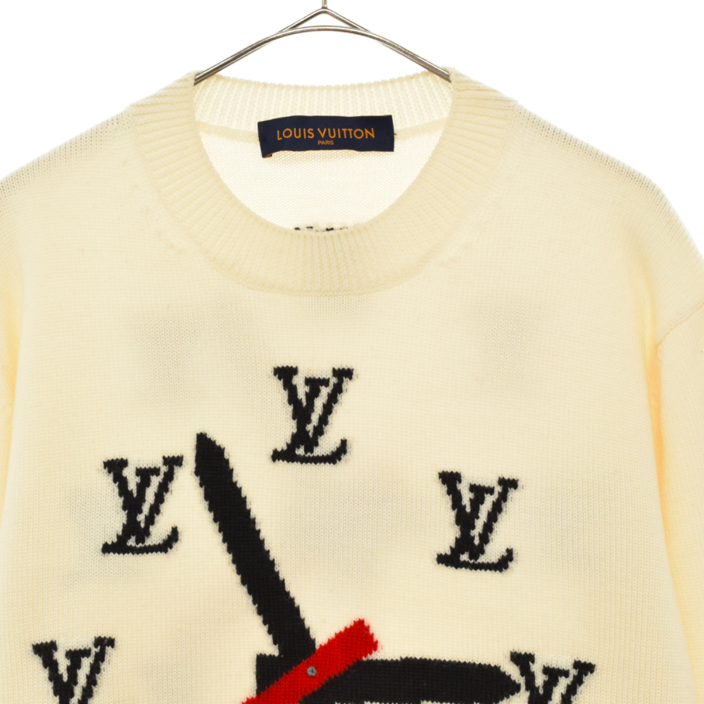 LOUIS VUITTON(ルイヴィトン) サイズ:XS セーター Clock 21SS RM211