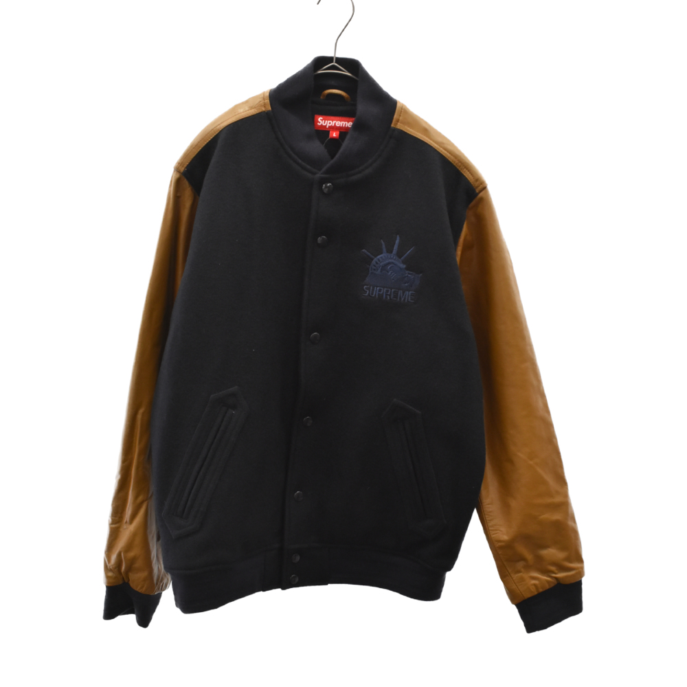 無地・新色登場！ supreme varsity jacketスタジャン 2005AWサイズL