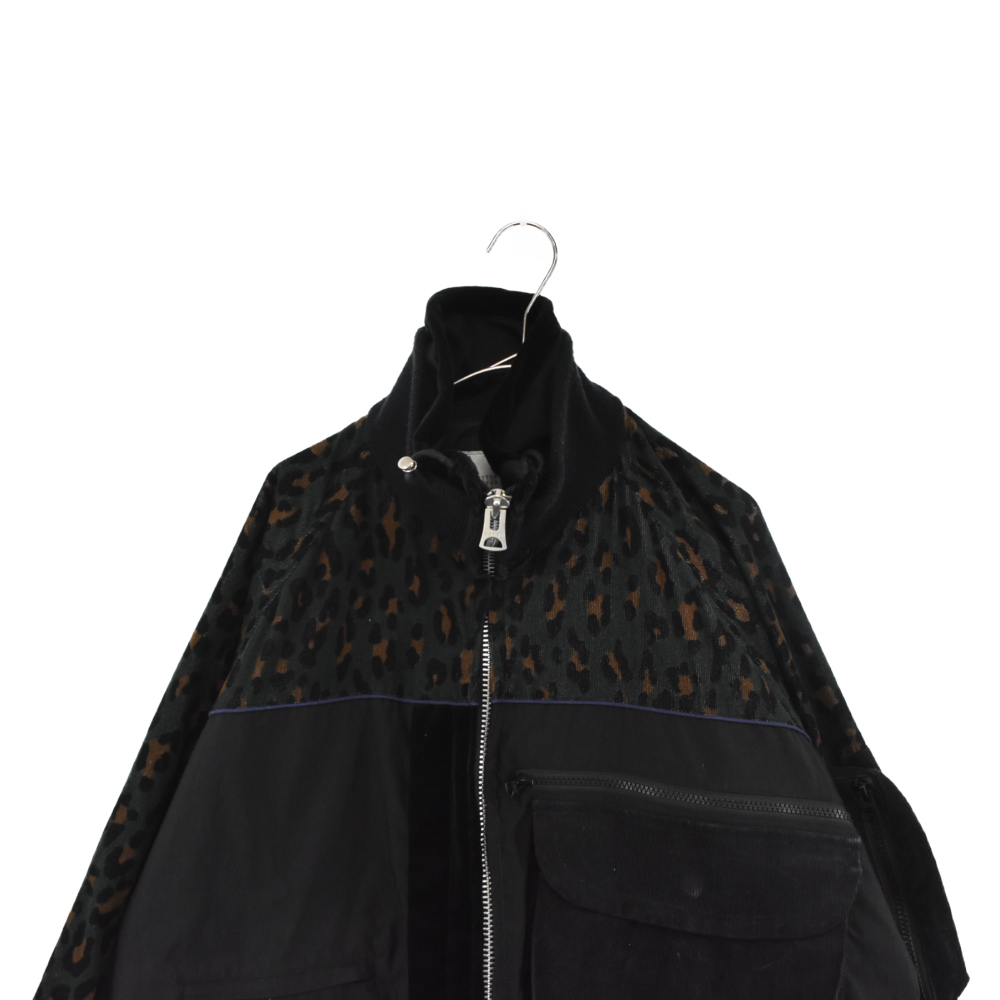 Sacai(サカイ) サイズ:3 19AW LEOPARD NYLON JACKET 19-02052M