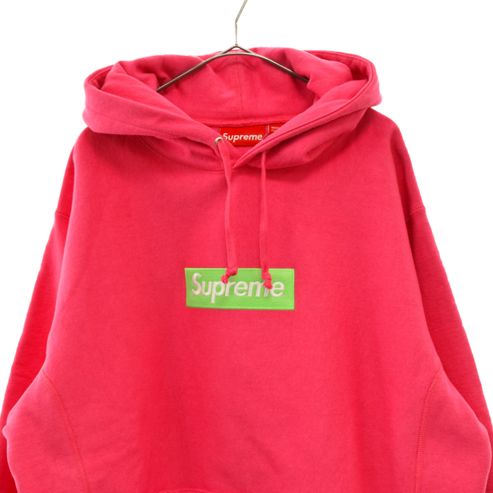 超話題新作 SUPREME シュプリーム サイズ:L 17AW Box Logo Hooded