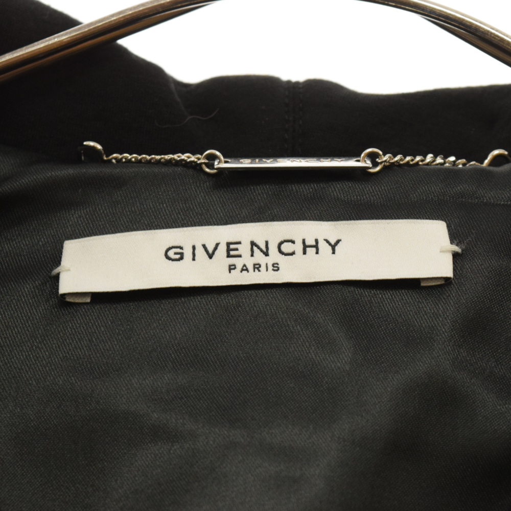 GIVENCHY(ジバンシィ) サイズ:34 ラムレザー 切り替え ジップアップ